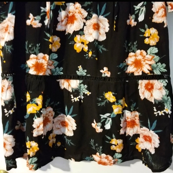Jodifl NWT Floral Print Layered Dress S - Picture 8 of 11
